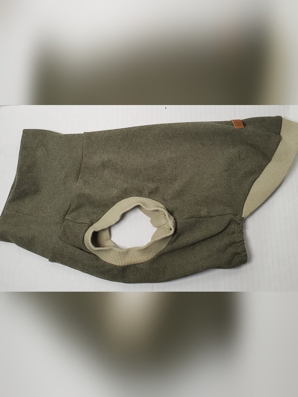 Fitwarm Pets Olive Green Sweater, For Small Dog